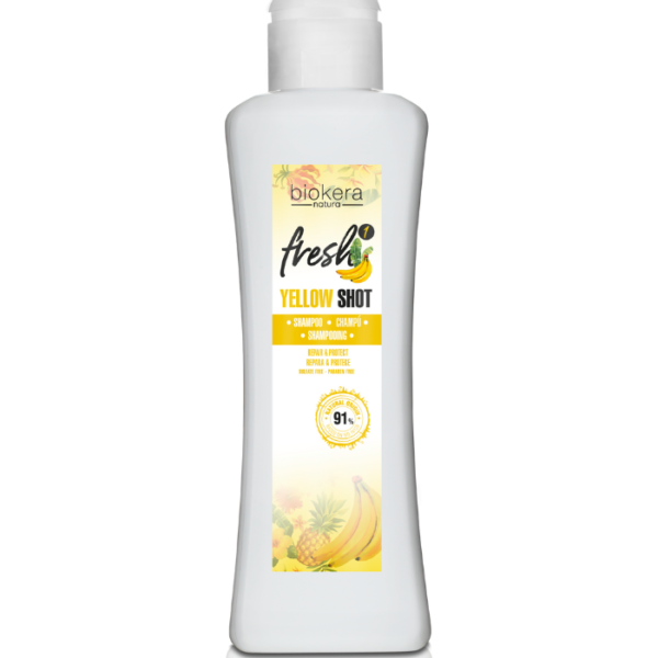 BIOKERA FRESH YELLOW SHOT SHAMPOING 300ML
